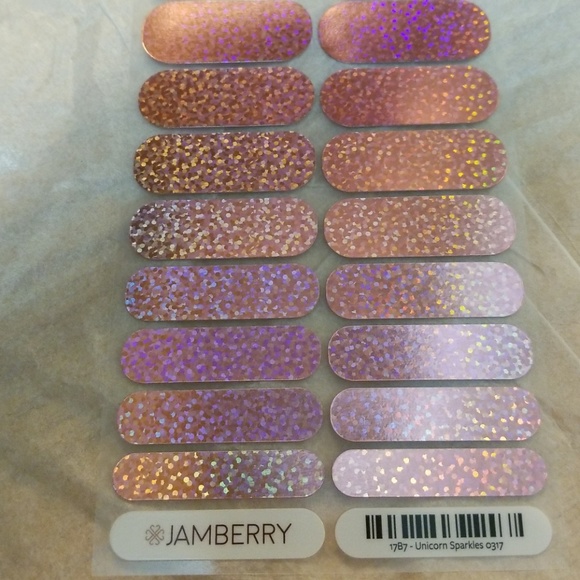 Jamberry wraps full set-Unicorn Sparkles - Picture 2 of 2
